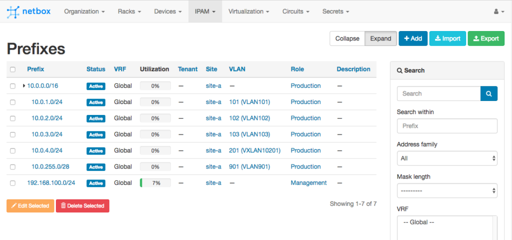 NetBox Open Source DCIM and IPAM tool – techbloc.net